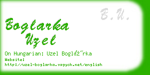 boglarka uzel business card